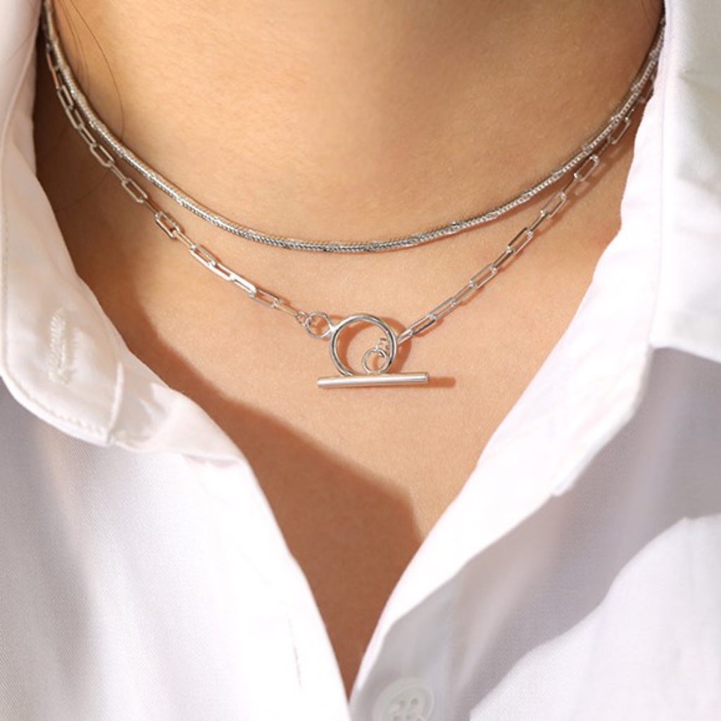 925 Sterling Silver Hermes - Like Stylish Chocker